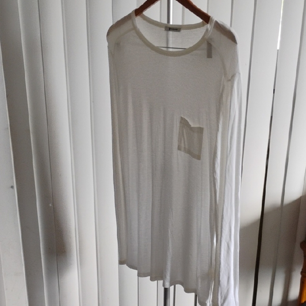 Alexander Wang White Long Sleeve Dress